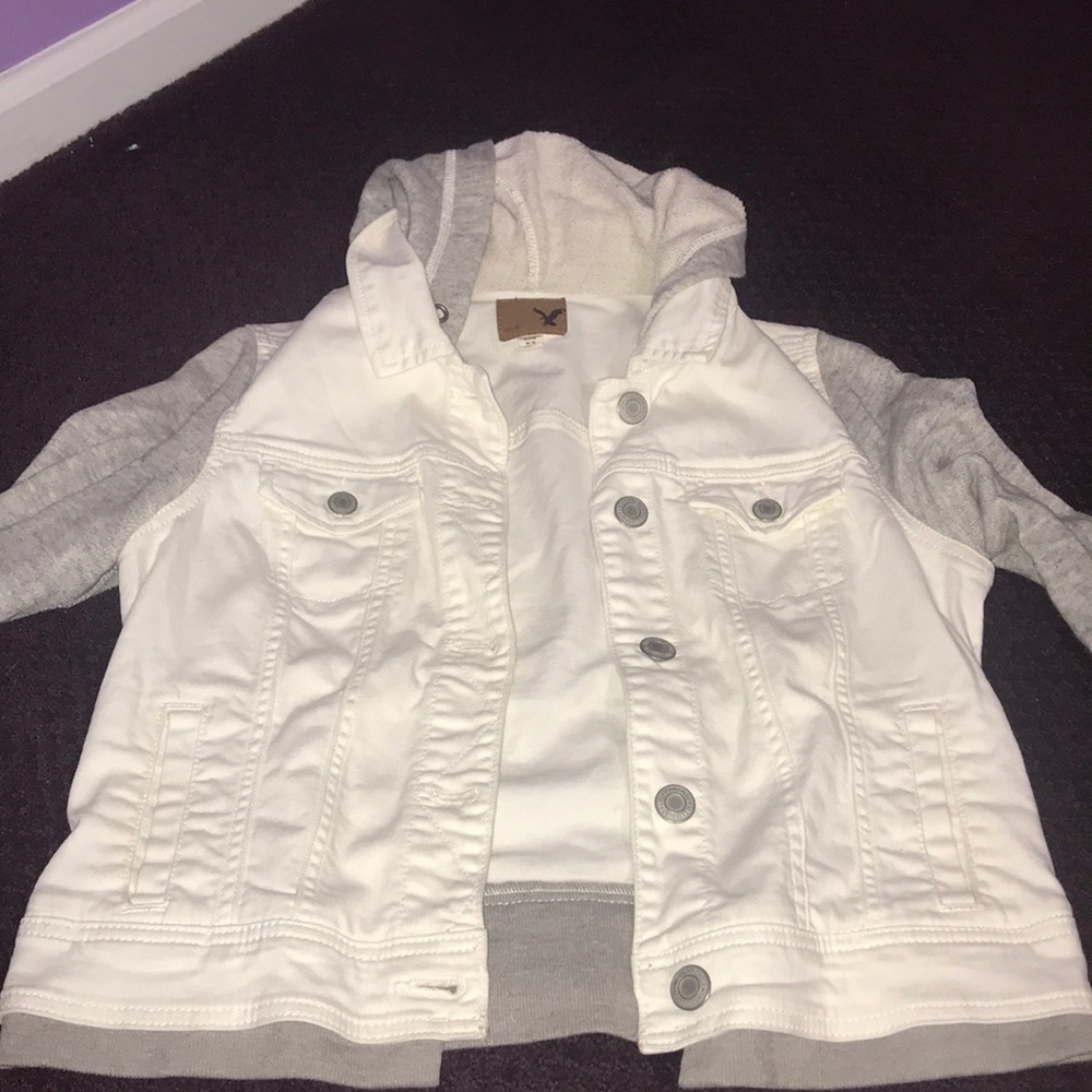 AE jean jacket/sweatshirt